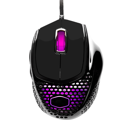 COOLER MASTER MM720 RGB WIRED GAMING MOUSE - GLOSSY BLACK