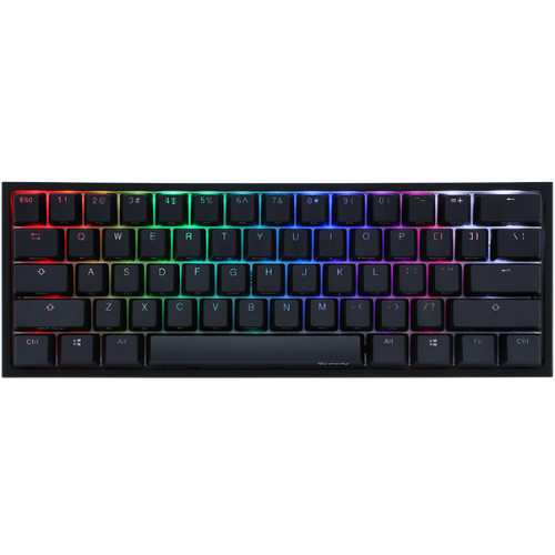 DUCKY ONE 2 MINI V2 RGB MECHANICAL KEYBOARD SILENT - RED SWITCH