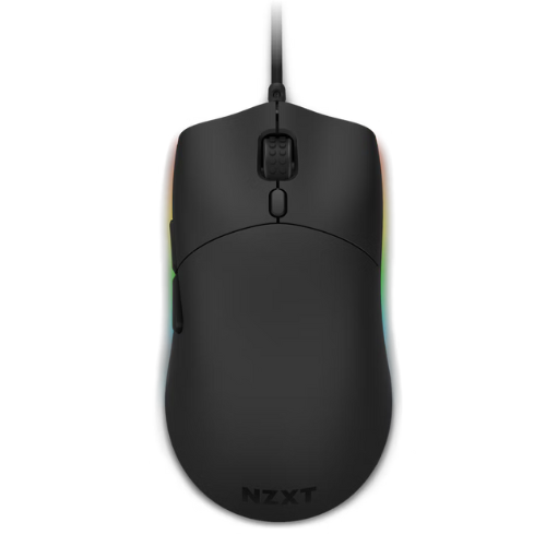 NZXT LIFT WIRED MOUSE, AMBIDEXTROUS MEDIUM-BLACK