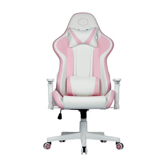 COOLER MASTER CALIBER R1S GAMING CHAIR PINK/WHITE