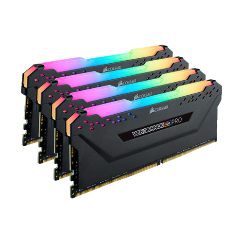 CORSAIR 64GB VENGEANCE RGB PRO (4 X 16GB) DDR4 3466MHZ C16