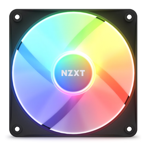 NZXT F120 RGB CORE - 120MM HUB-MOUNTED RGB FAN - SINGLE (BLACK)
