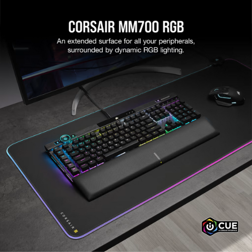CORSAIR ICUE MM700 RGB EXTENDED MOUSE PAD - BLACK