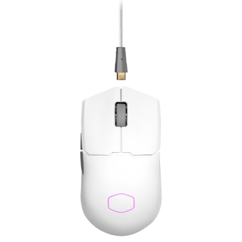 COOLER MASTER MM712 HYBRID GAMING MOUSE WHITE MATTE WIRELESS