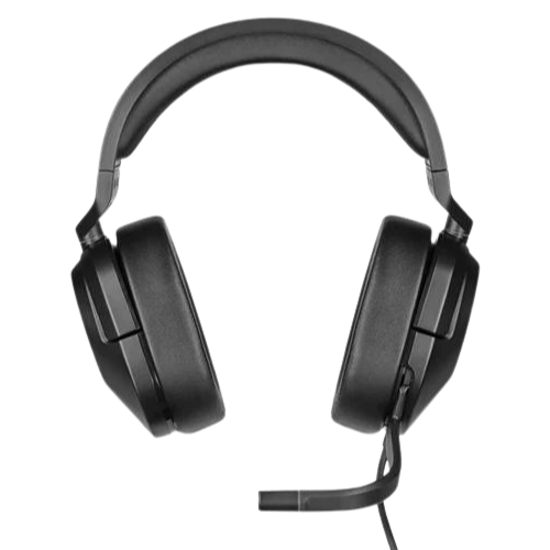 CORSAIR HS55 STEREO WIRED GAMING HEADSET — CARBON (EU)