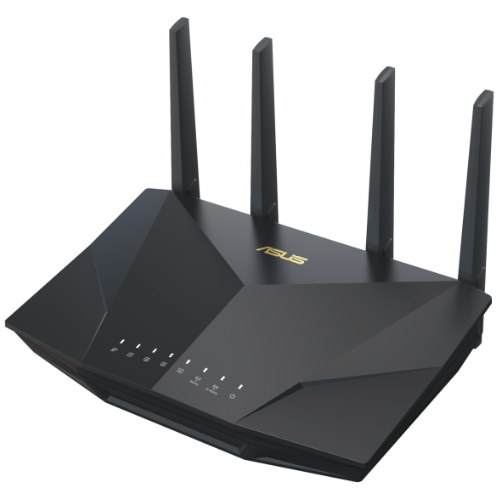 ASUS AX5400 Dual Band WiFi 6 (802.11ax) Extendable Router, Included built-in VPN