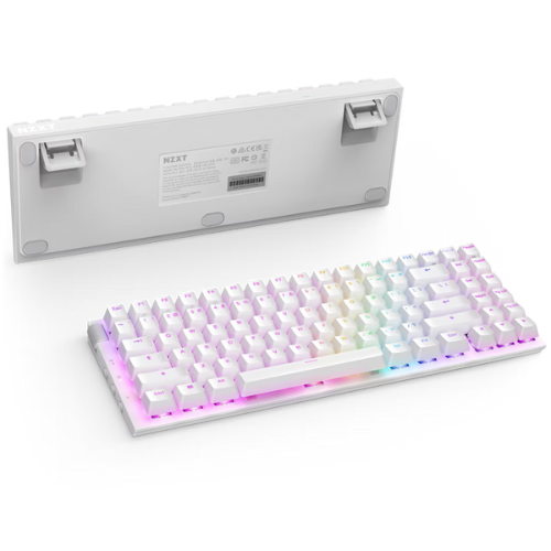 NZXT FUNCTION 2 MINI TKL Wired Optical Gaming Keyboard - White