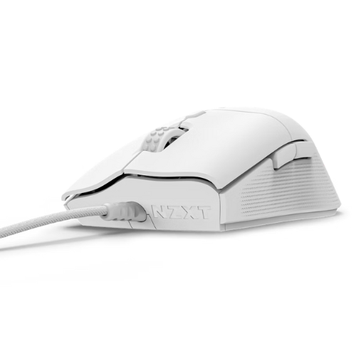 NZXT LIFT 2 ERGO Lightweight Wired Gaming Mouse - White