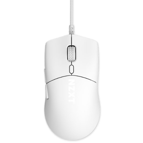 NZXT LIFT 2 SYMN Lightweight Wired Gaming Mouse - White