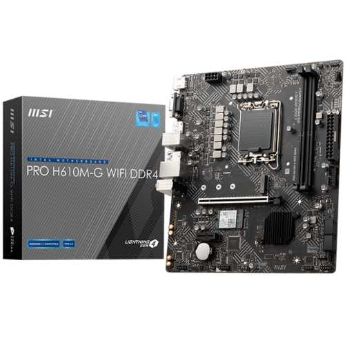 MSI PRO H610M-G DDR4 Wifi Motherboard