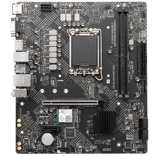 MSI PRO H610M-G DDR4 Wifi Motherboard