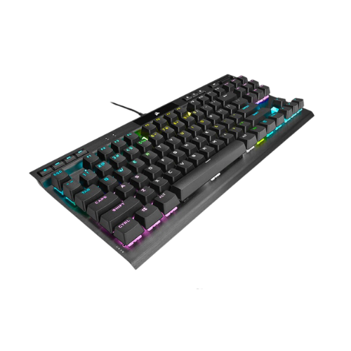 CORSAIR K70 RGB TKL CHAMPION SERIES OPTICAL WITH PBT DOUBLE SHOT PRO KEYCAPS - WIRED