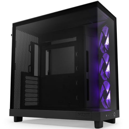 NZXT H6 Flow RGB Compact Dual-Chamber ATX Mid Tower Case