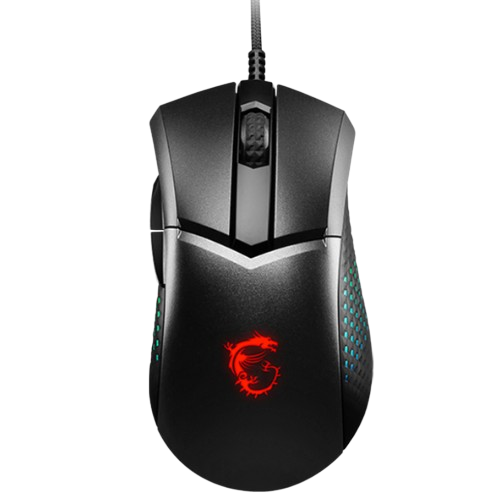 MSI CLUTCH GM51 LIGHTWEIGHT WIRED GAMING MOUSE - BLACK