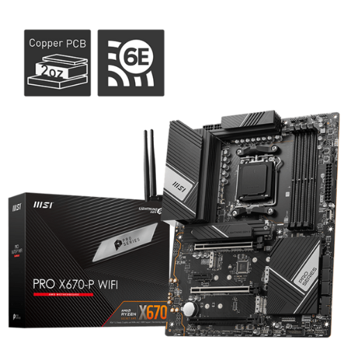 MSI PRO X670-P WIFI AM5 DDR5