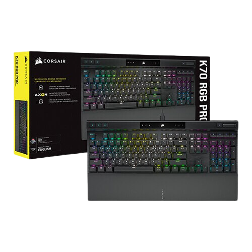 CORSAIR K70 PRO RGB WIRED OPX SWITCHES MECHANICAL GAMING KEYBOARD