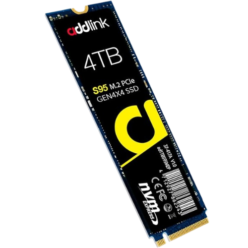ADDLINK 4TB M.2 2280 PCIE GEN4X4 NVME 1.4 ( UP TO R:7200 ,W:6500)