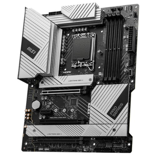 MSI PRO Z790-A MAX ATX WIFI DDR5 MOTHERBOARD - WHITE