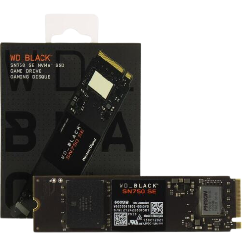 WD BLACK SN750  SE 500GB  3600MB/s GEN4